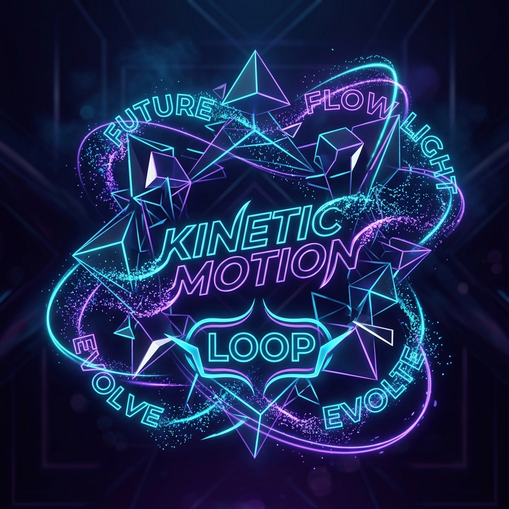 Motion Design typography loop